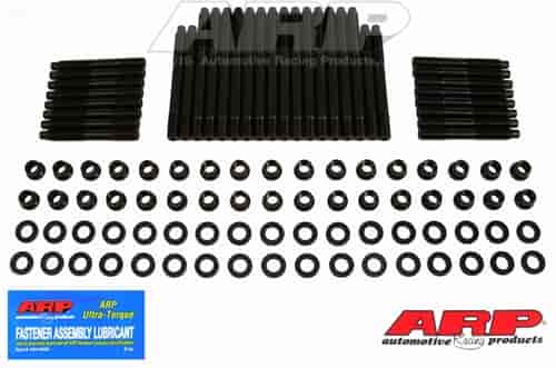 Head Studs w/12-Point Nuts Small Block Chevy Brodix-Rodeck Aluminum Block w/ -8, 10, 11, 11x, & Track 1 Brodix Heads