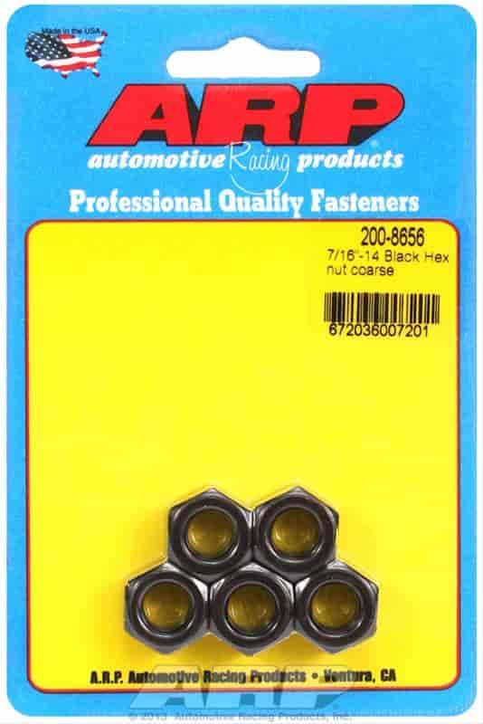 Black Oxide Hex 7/16"-14