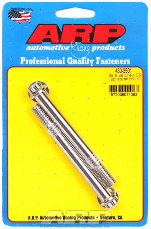 Stainless Starter Bolts 12-Point Head