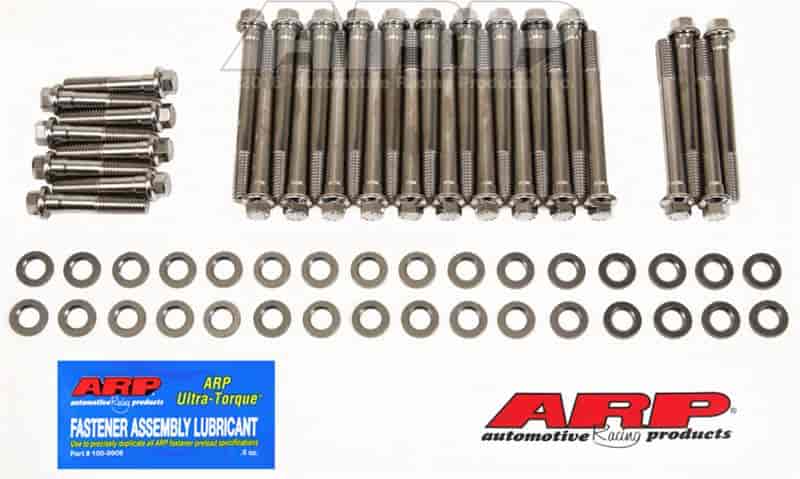 High Performance Head Bolt Kit Stainless BB-Chevy 396-402-427-454