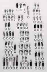 Stainless Steel Hex Head Fastener Kit Chevrolet 396-454 cid, big block