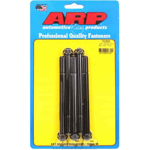 Black Oxide, 3/8" -24, 5.000" UHL, 12-Point