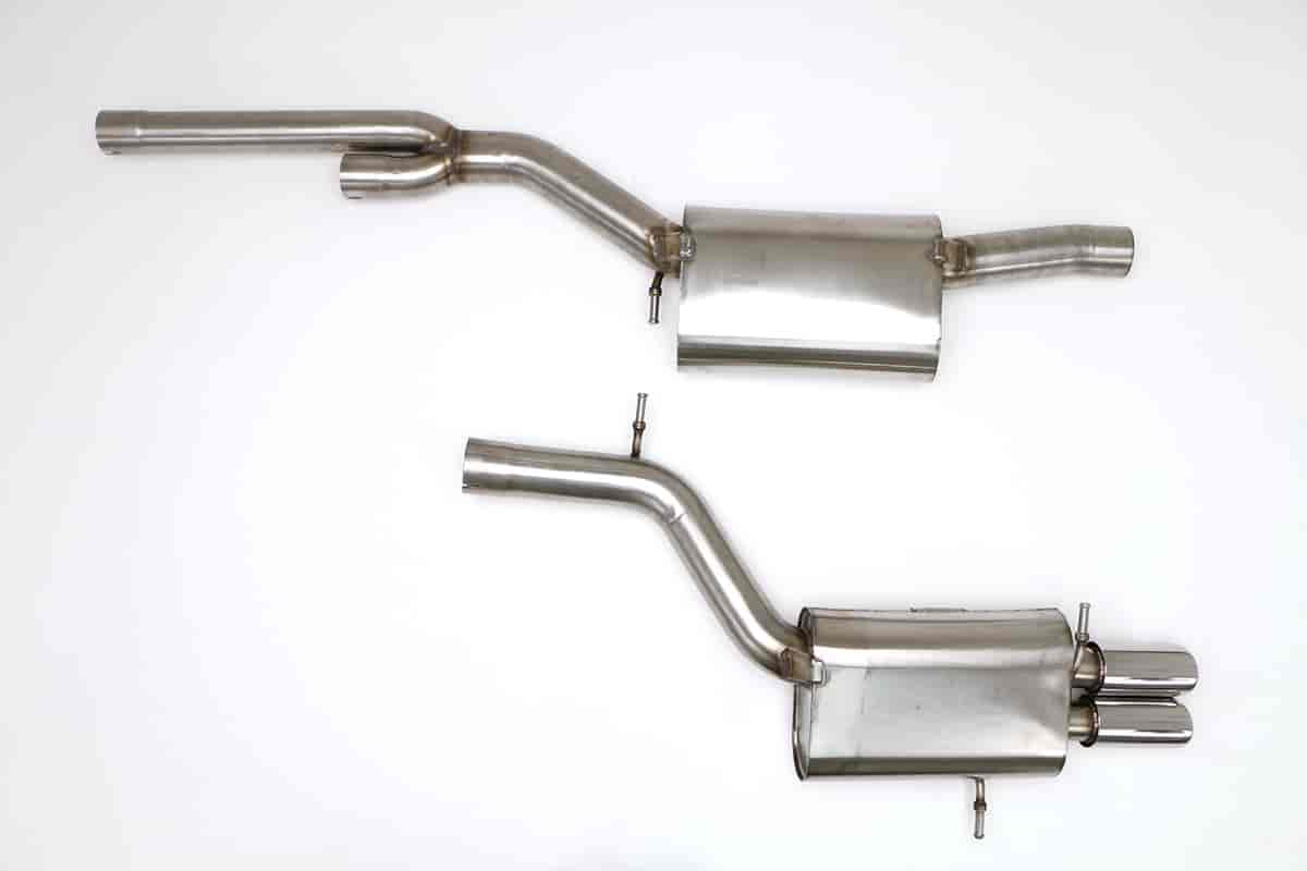 Performance Cat-Back Stealth Exhaust 2000-02 Audi B5 S4 2.7L Turbo