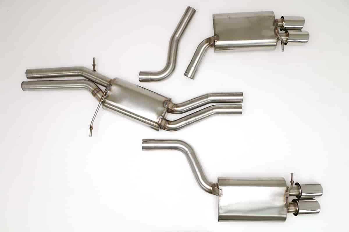 Performance Cat-Back Stealth Exhaust 2007-12 Audi B8 S5 4.2L