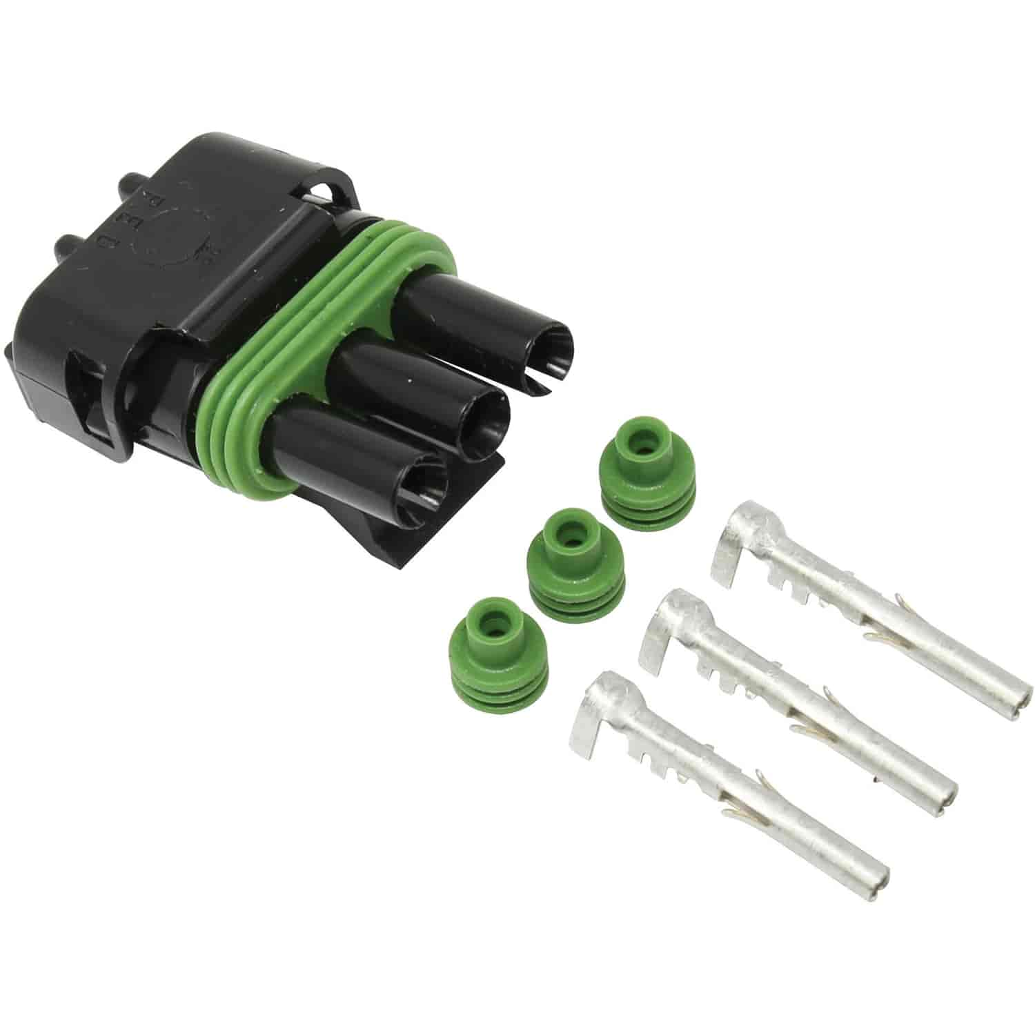 Weather-Pac Connector 3-Way Flat Female