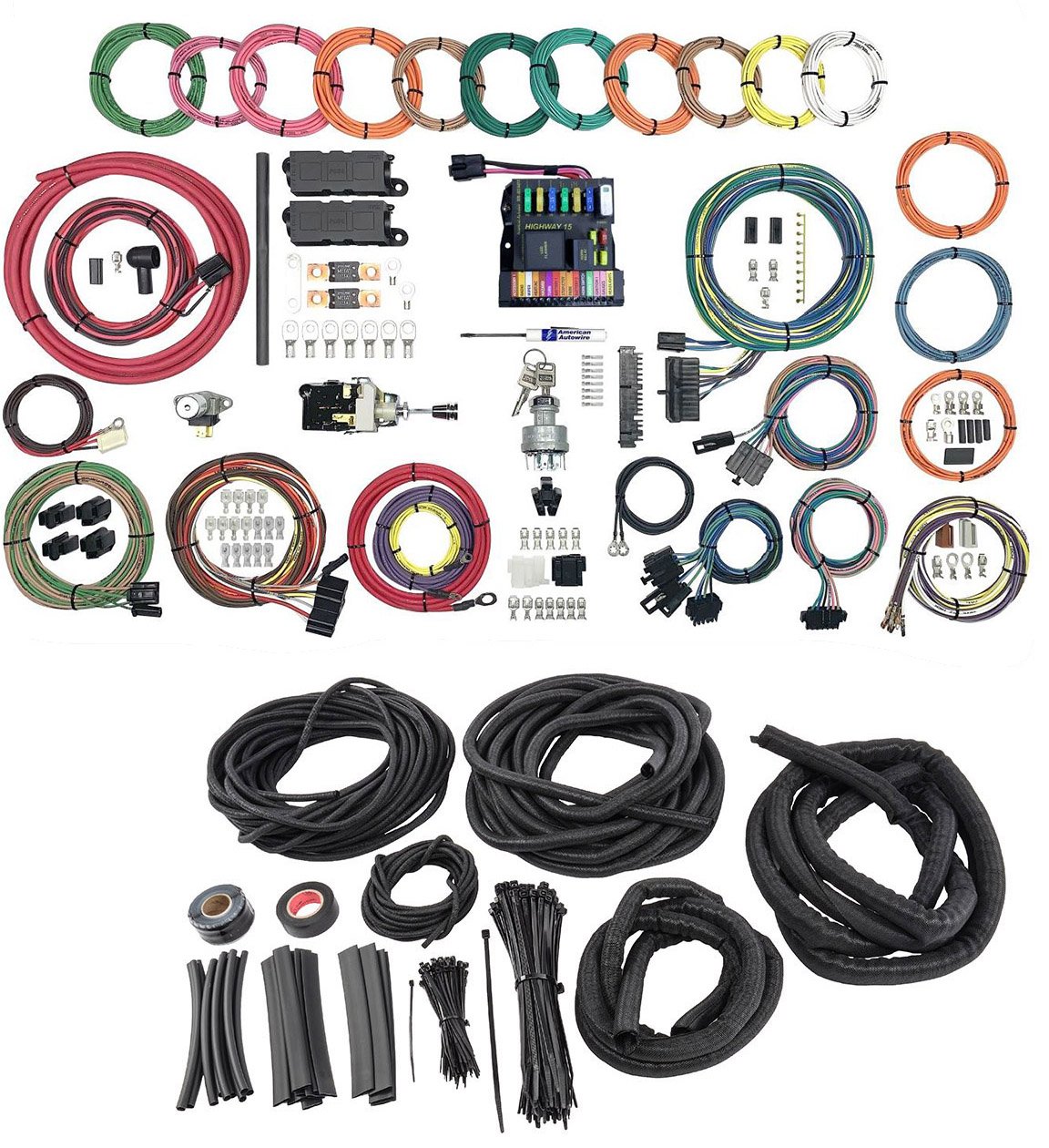 Highway 15 Plus Universal Harness & Braid Kit