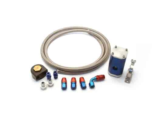 Remote Canister Oil Filter Kit For 13/16"-16 Thread Standard Gasket Size
