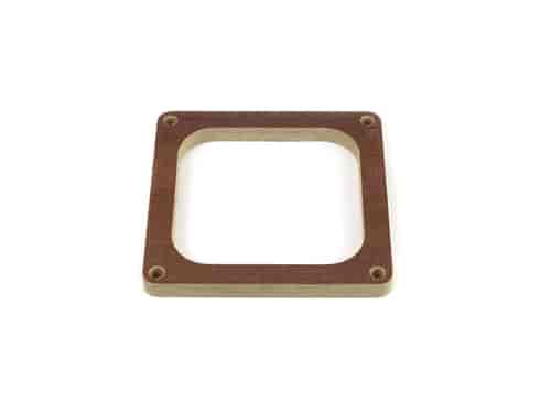 JEGS 15430: Carburetor Spacer Tapered Phenolic 4500 4-Hole - JEGS