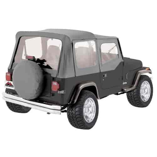 Grey Denim Complete Soft Top for 1987-1995 Jeep