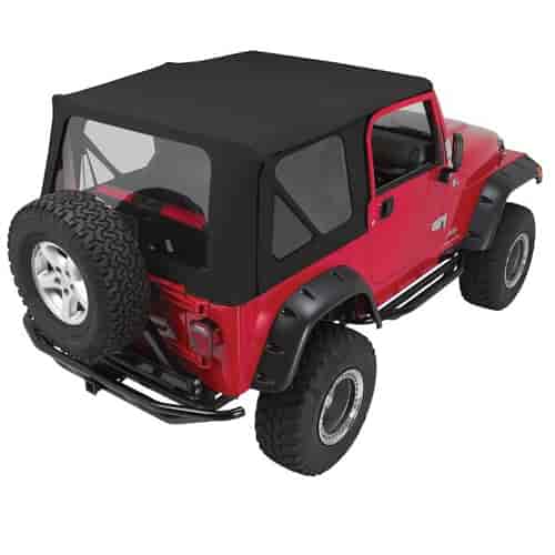 Black Diamond Complete Soft Top for 1997-2006 Jeep