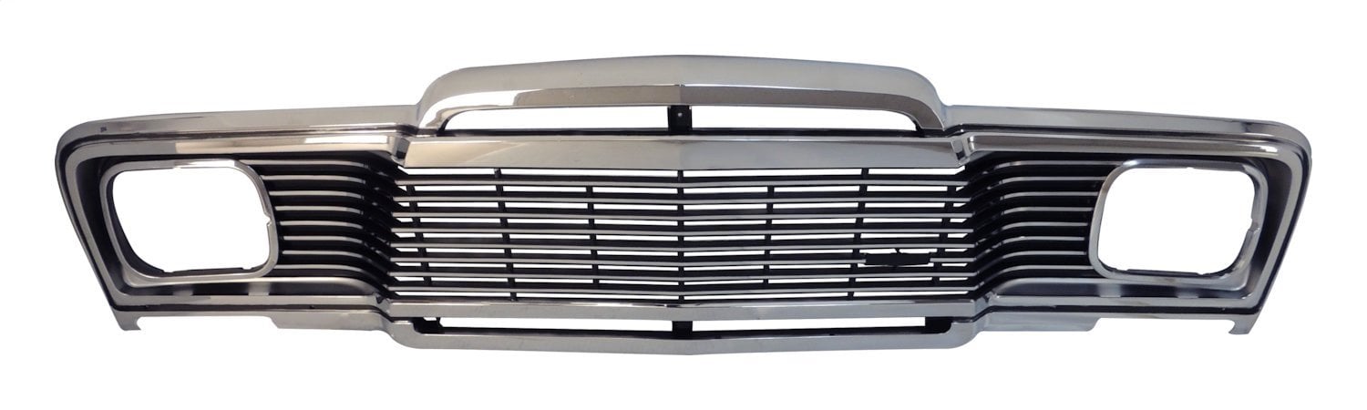 J5465070 Front Grille for 1979-1980 Jeep J-Series Trucks, 1979-1985 Jeep SJ Grand Wagoneer [Chrome]