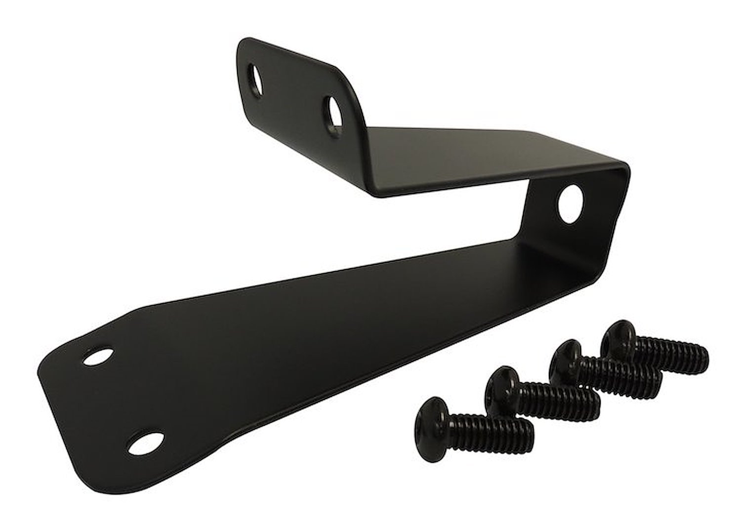 RT26018 Tailgate Tire Stop for 1976-1995 for CJ-7, CJ-8, YJ Wrangler; Includes Hardware; Black Powder Coat Over Stainless Steel