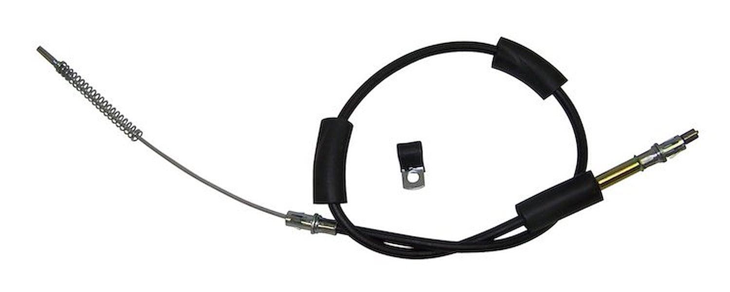 RT31039 Rear Parking Brake Cable for 1984-1996 Jeep XJ Cherokee w/ Rear Disc Conversion; 52" Long; Left or Right