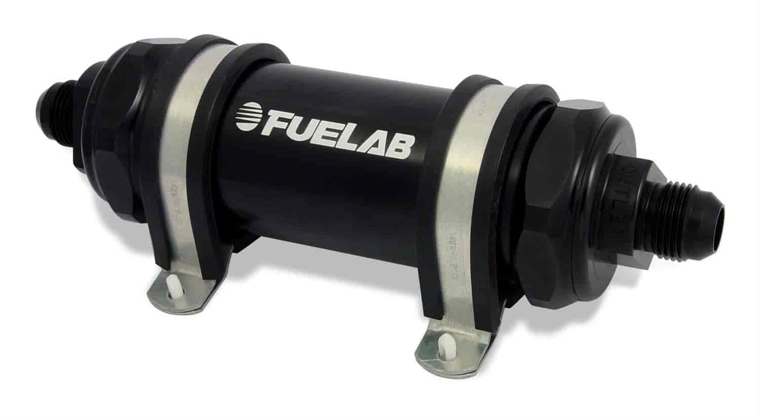 828 Series In-Line Fuel Filter with 5" Element Long Length