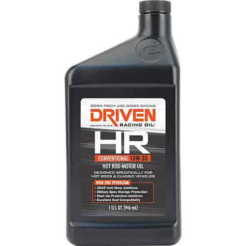 HR2 10W-30 Conventional Hot Rod Oil 1 Quart