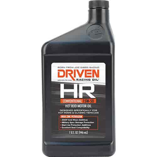 HR1 15W-50 Conventional Hot Rod Oil 1 Quart