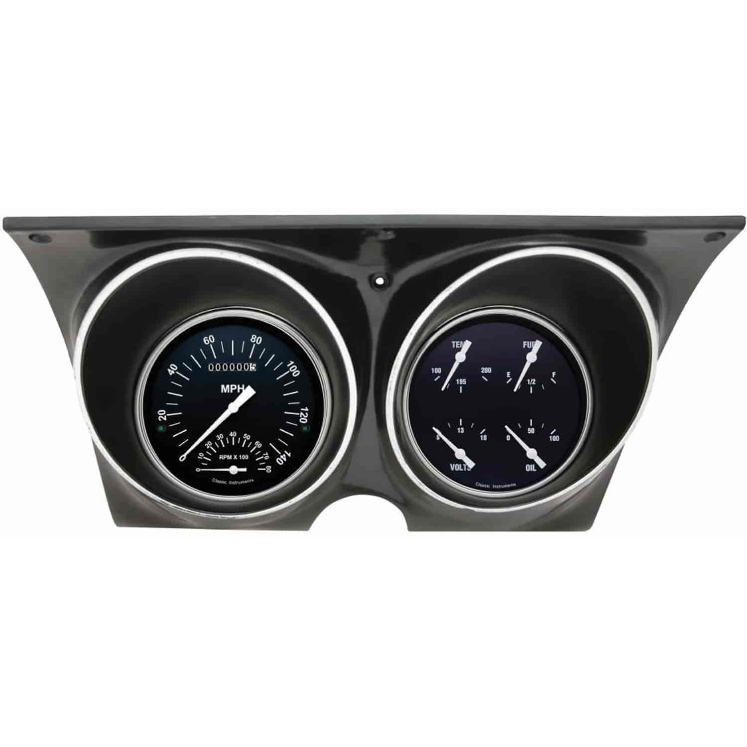 Hot Rod Series Gauge Package 1967-68 Camaro Includes: