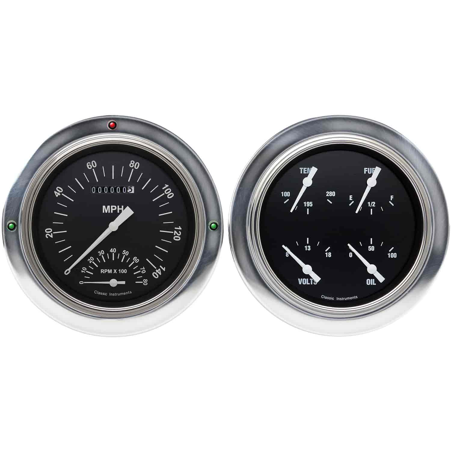 Hot Rod Series Gauge Package 1954-55 Chevy Truck (First Series) Includes: