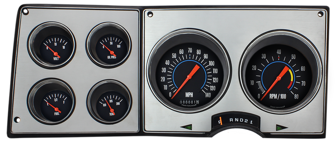 Direct-Fit Square Body Gauge Cluster OE Series