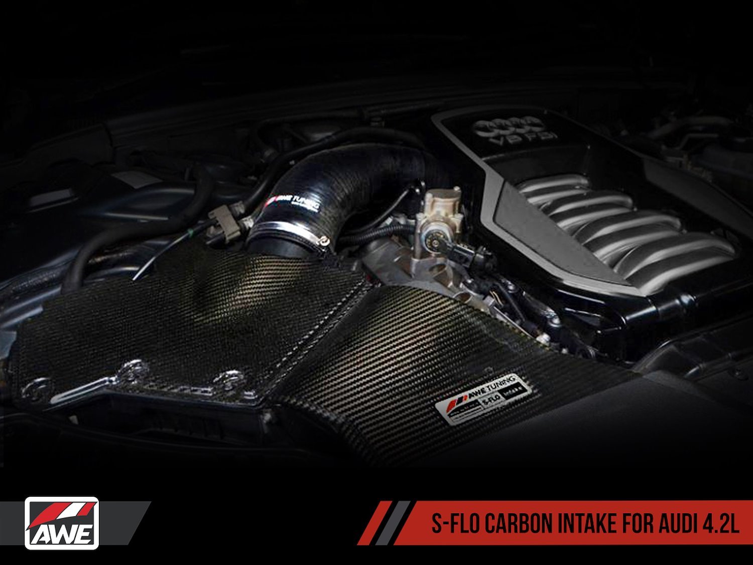 S-FLO Carbon Intake fo B8 S5 4.2L