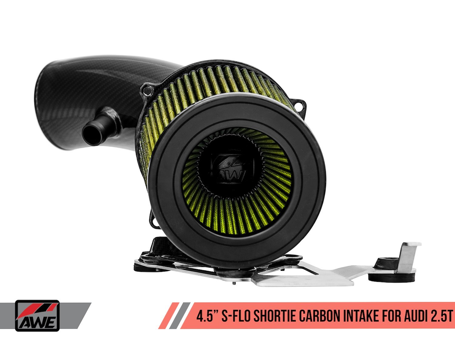 4.5" S-FLO Shortie Carbon Intake for Audi 8V / Mk3 2.5T