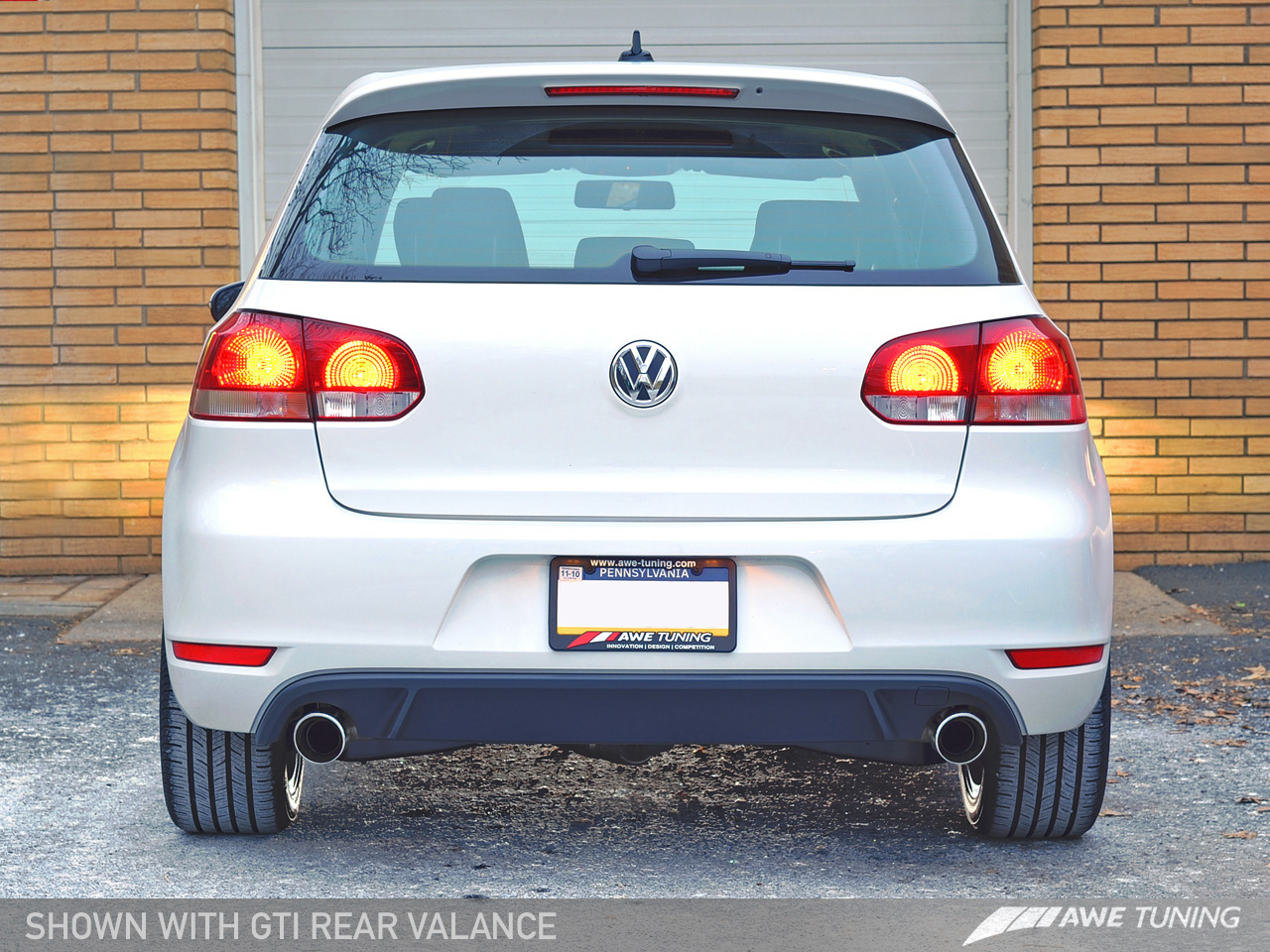 GTI Style Exhaust for MK6 Golf TDI -