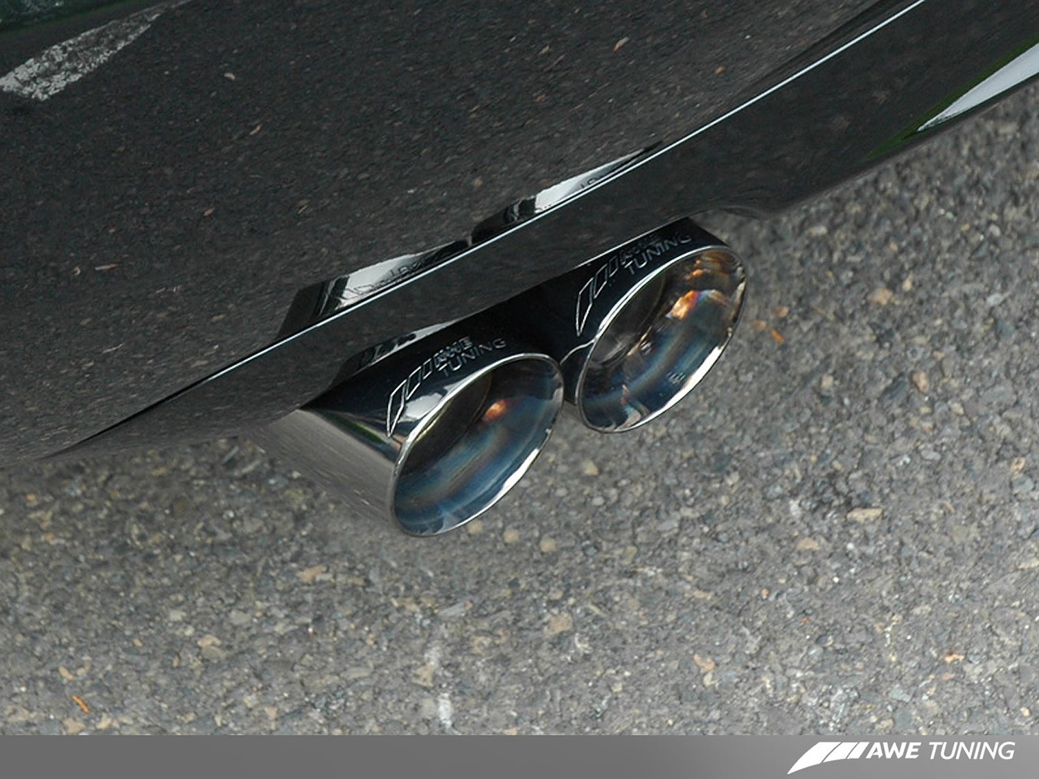 AWE Track Edition Exhaust for Audi B7 S4