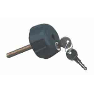 Hitch Rack Locking Knob Includes Two Keys