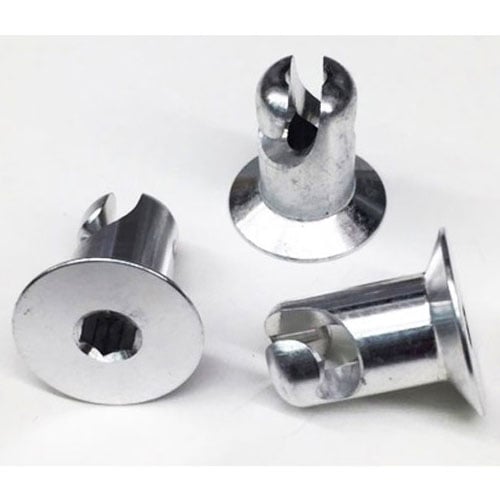 Quarter-Turn Hex Fasteners Head Diameter: Standard Flat Style