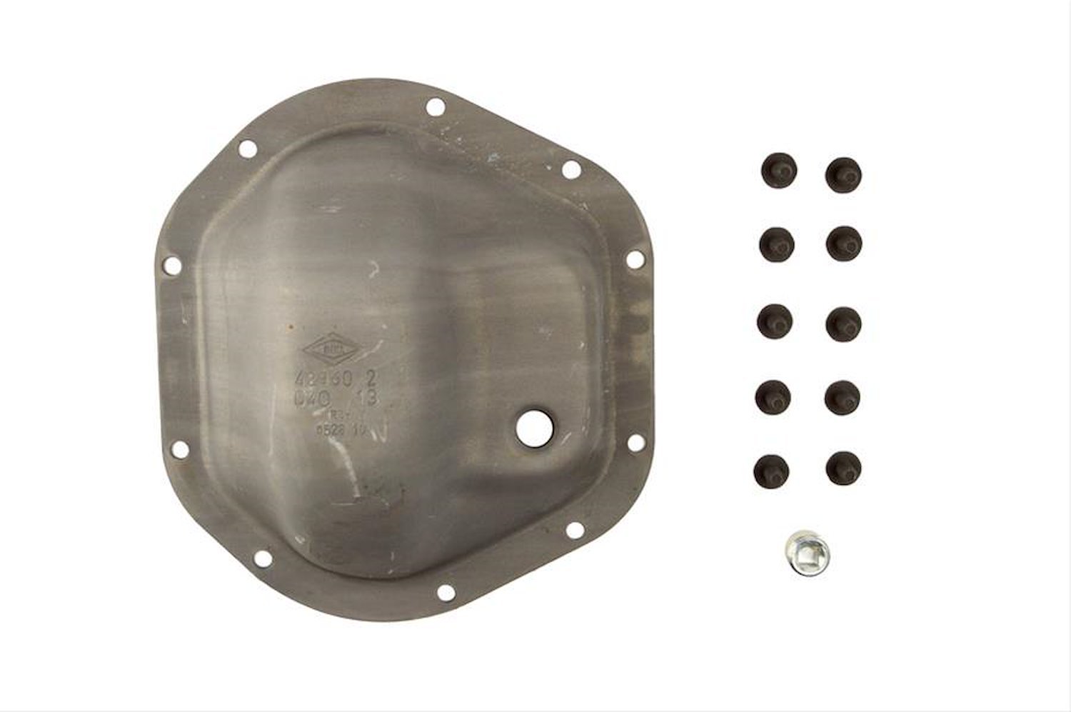 Stamped Steel Differential Cover Fits: 2007-11 Jeep Wranger Rubicon