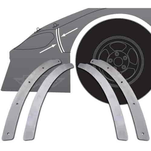Fender-To-Nose Back-up Plate Kit for ABC Nextgen, 2020-LMSC,