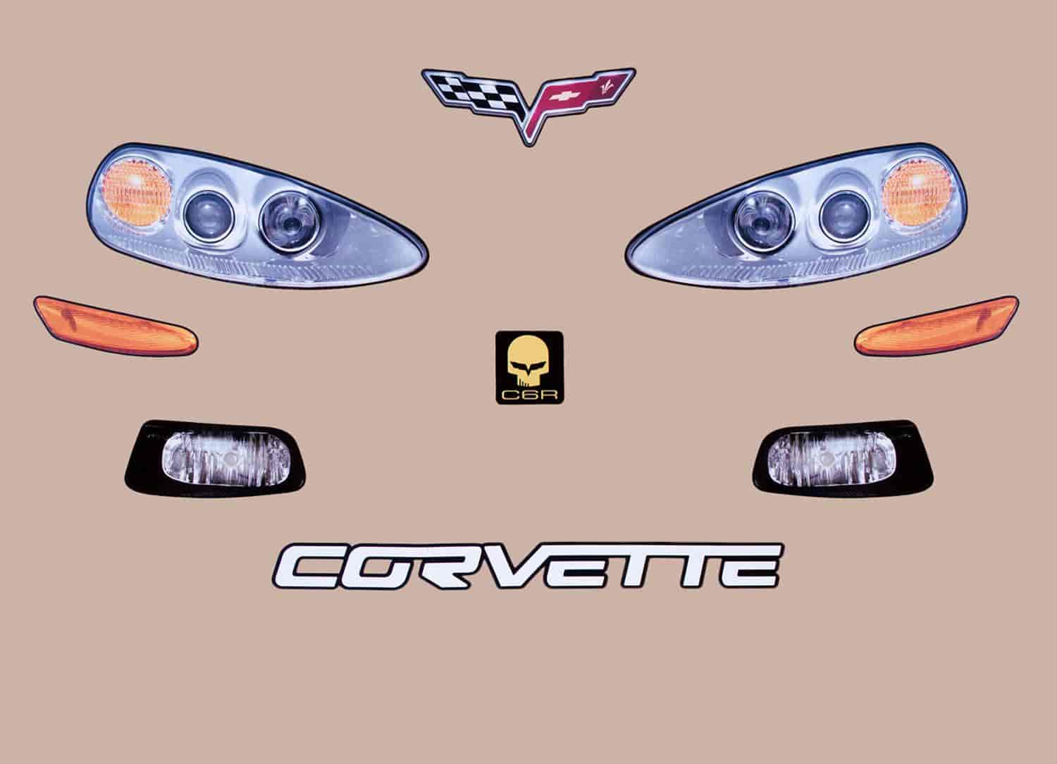 Nose ID Graphics Kit Chevy Corvette Classic/MD3 Gen
