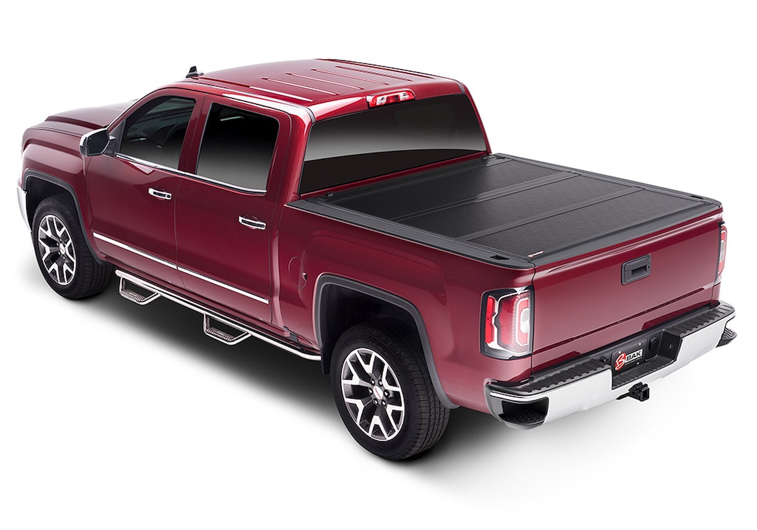 1126207 BAKFlip FiberMax for 09-18/19-23 Classic 1500 Dodge Ram w/o Ram Box 5.7 ft. Bed, Hard Folding Cover Style [Black Finish]