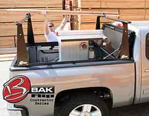 BakFlip CS Hard Folding Tonneau Cover with Rack 1988-13 Silverado/Sierra, C/K Pickup W/ Track System