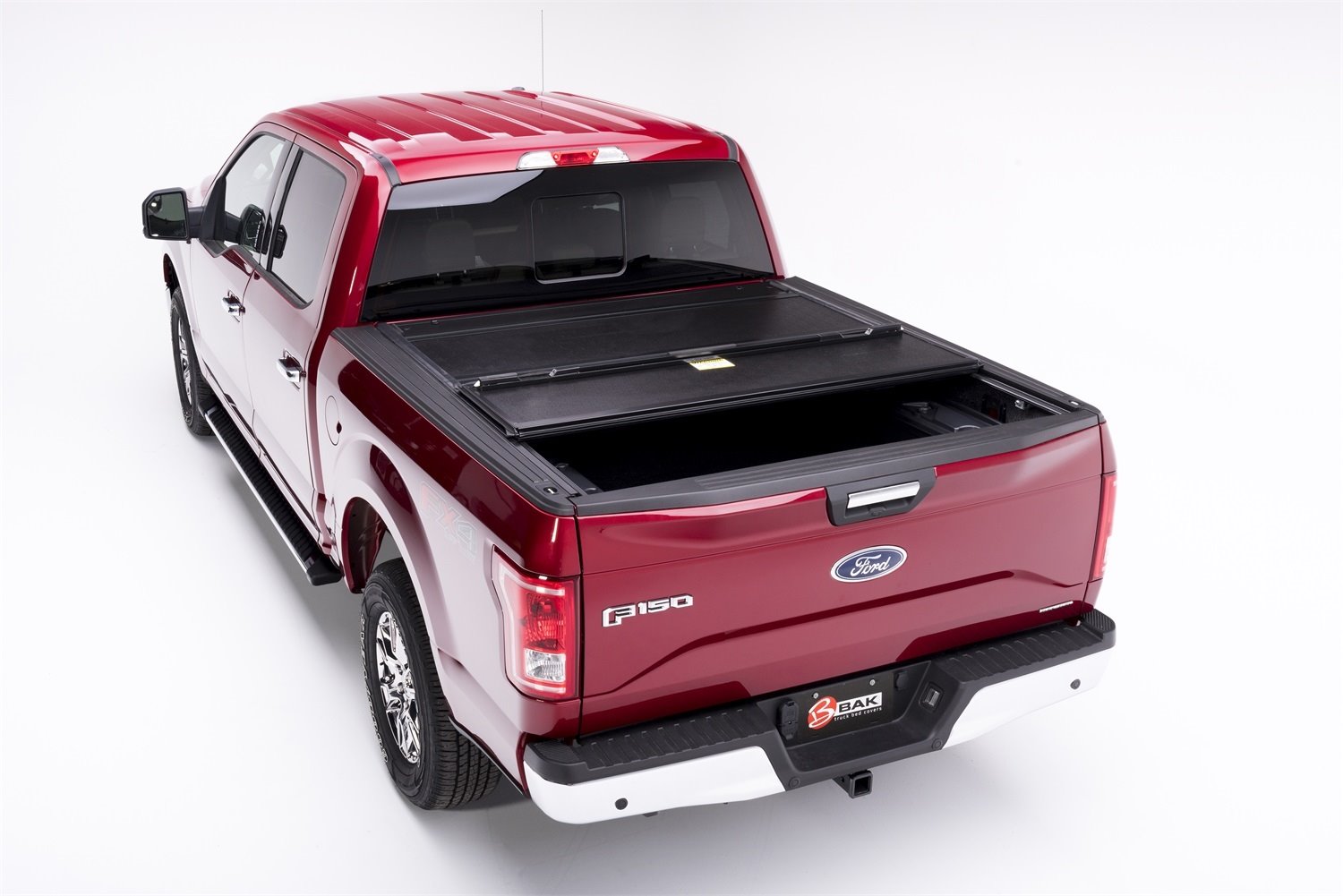 772309 BAKFlip F1 for 04-14 Ford F150 5.7 ft. Bed, Hard Folding Cover Style [Black Finish]