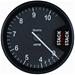 TACHOMETER CLUBMAN 80MM BLACK 0-6-15K RPM