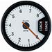 TACHOMETER CLUBMAN 80MM WHITE 0-6-15K RPM