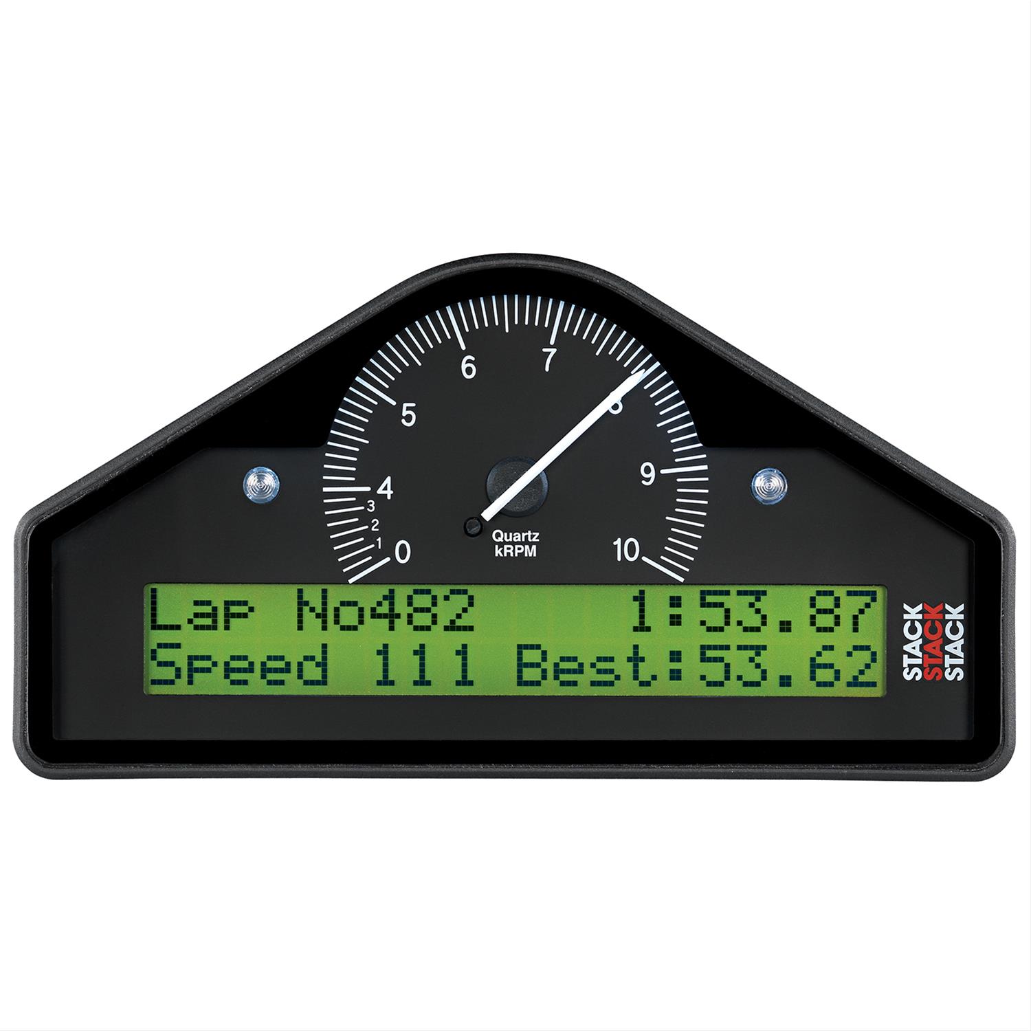 ACTION REPLAY DASH BLK 0-4-10K RPM BAR DEG. C KM/H