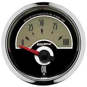 Cruiser Oil Pressure Gauge 2-1/16" Electrical