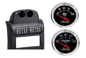 Dual Dash Pod Kit 1997-2006 Jeep Wrangler TJ