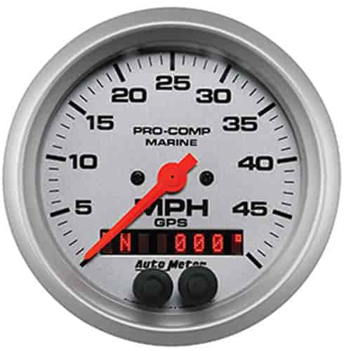 Pro-Comp Ultra Lite Marine Speedometer Diameter: 3-3/8"