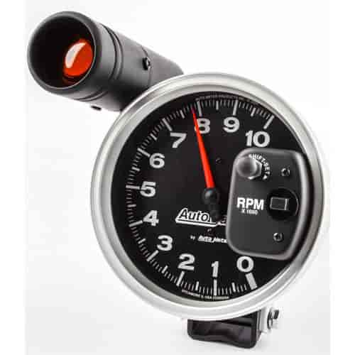 Autogage Pedestal-Mount Tach 10,000 RPM with Shiftlight
