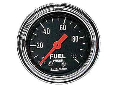 Traditional Chrome Fuel Pressure Gauge 2-1/16
