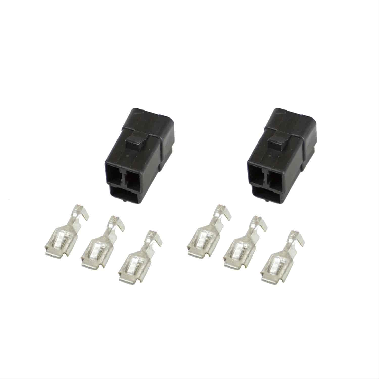 3-Terminal Wiring Connectors For Electrical Short Sweep Gauges