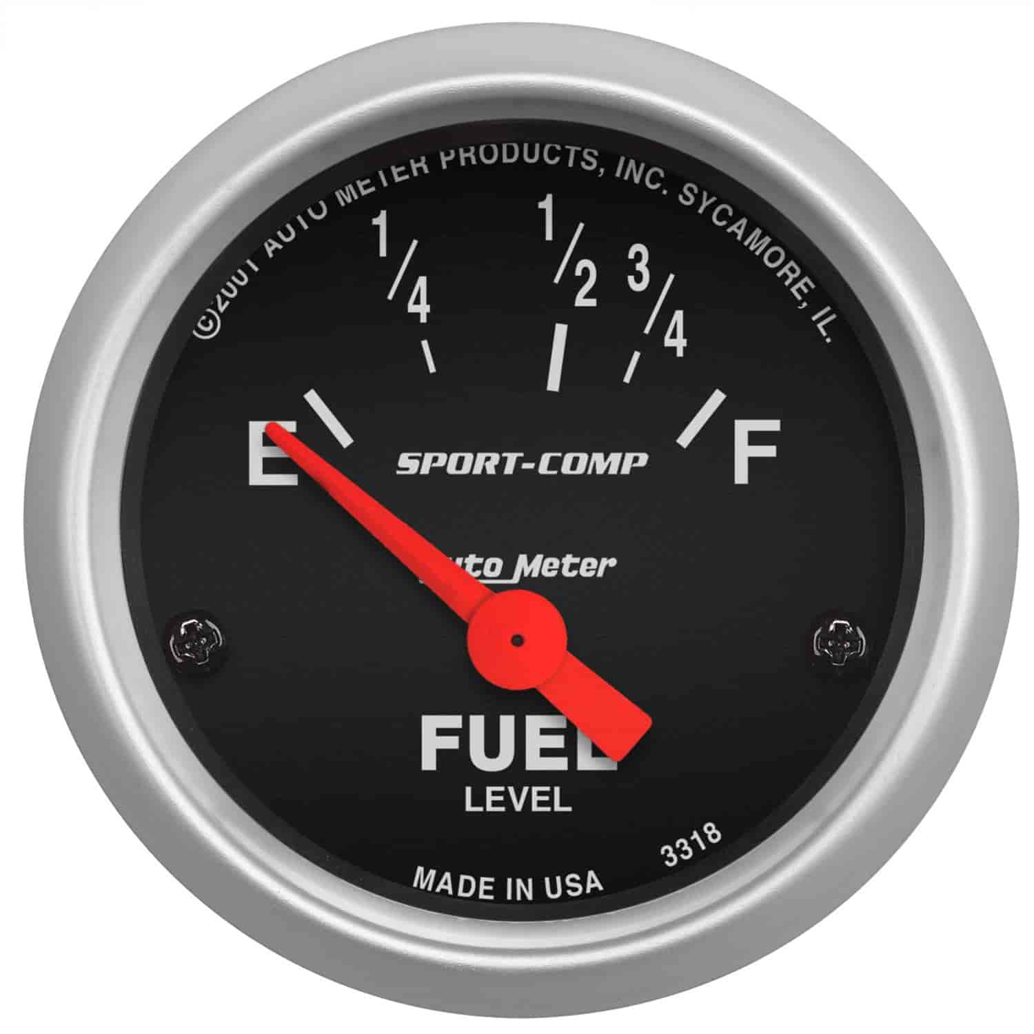 Sport-Comp Fuel Level Gauge 2-1/16