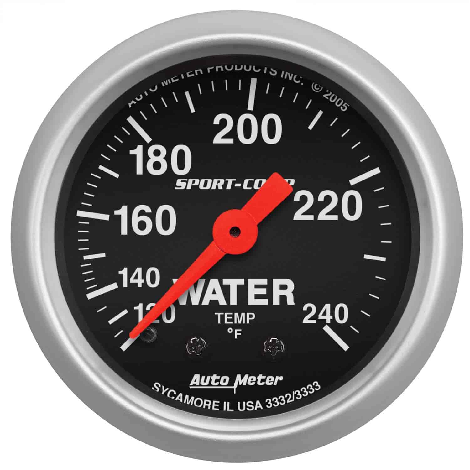 Sport-Comp Water Temperature Gauge 2-1/16