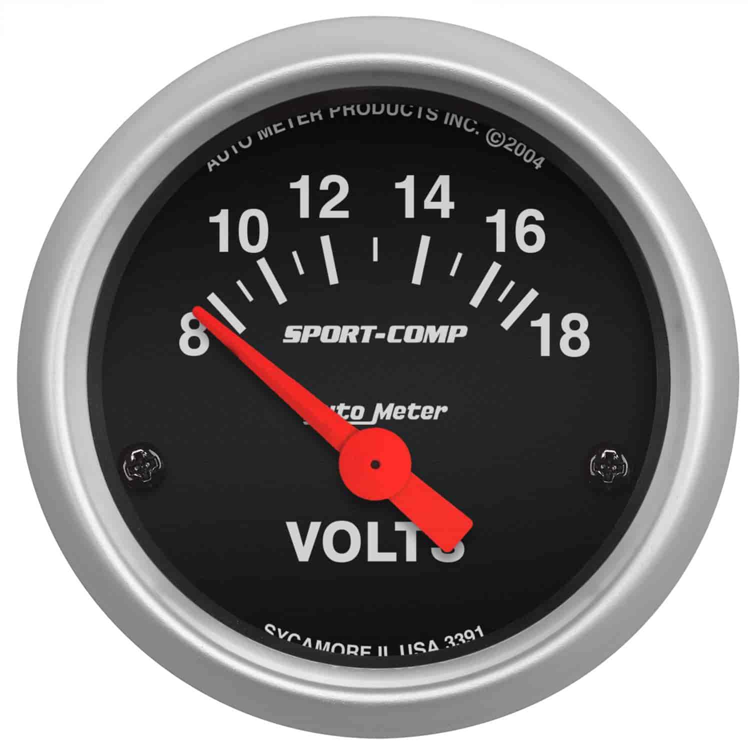Sport-Comp Voltmeter 2-1/16