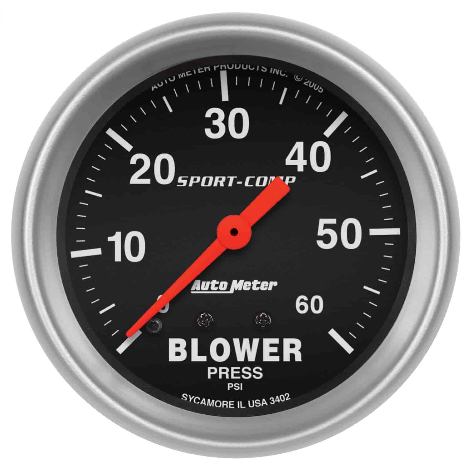 Sport-Comp Blower Pressure Gauge 2-5/8