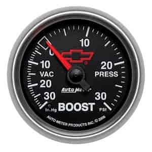 Officially Licensed Chevrolet Performance Vacuum/Boost Gauge
