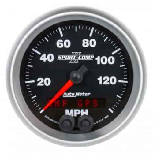 Sport-Comp II LED GPS Speedometer 3-3/8